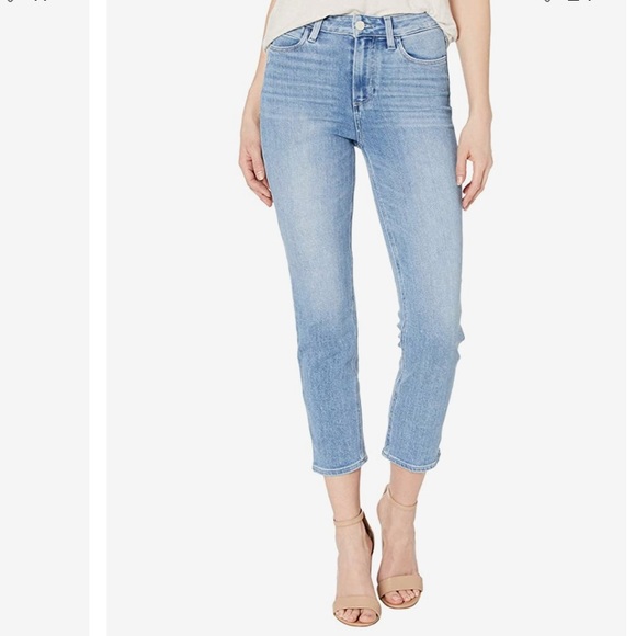 PAIGE Denim - Paige Hoxton Crop raw hem